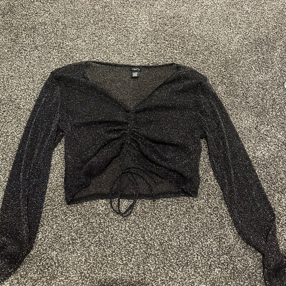 Mesh crop top
